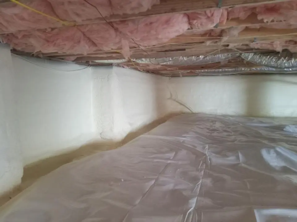 Crawl space encapsulation with closed-cell spray foam for Spray Foam Roofing in Pine Hills